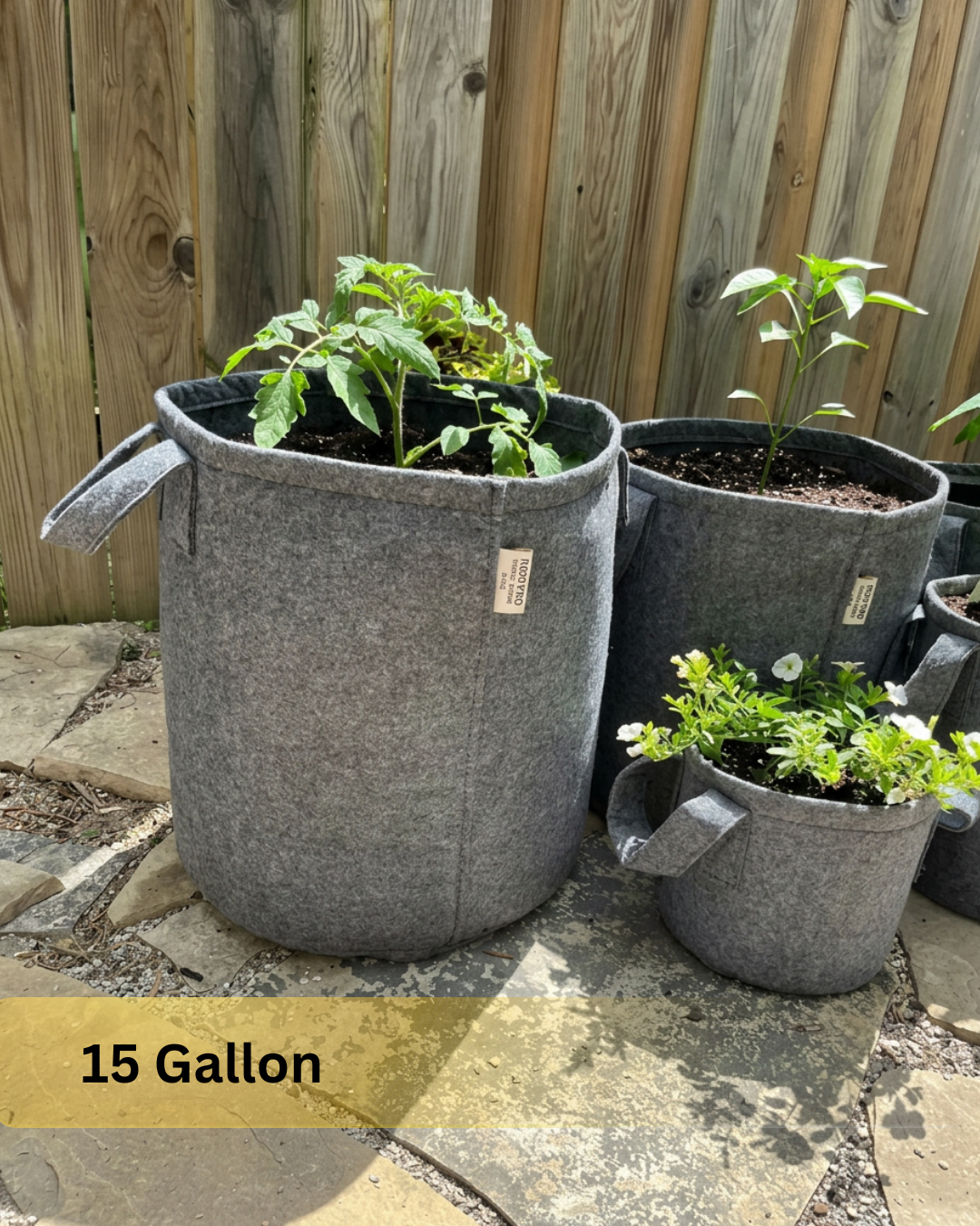 15 Gallon Grow Bags